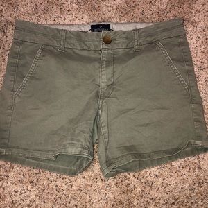 Olive AE Shorts